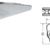 SS roller designd for Bruce/Trefoil max 10 kg - Artnr: 01.342.10 2
