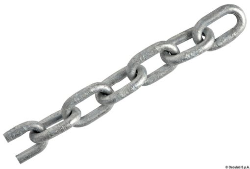 Galvanised Genoese chain 10 mm x 50 m - Artnr: 01.372.10-050 3