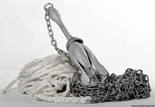 Trefoil anchor package 13 kg - Artnr: 01.800.03 6