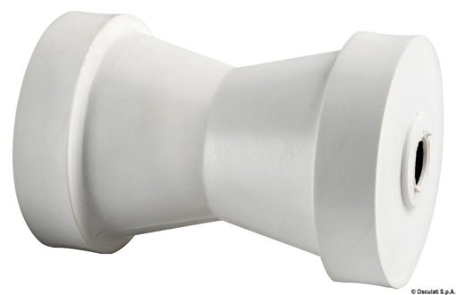 Central roller, white 130 mm - Artnr: 02.003.02 3
