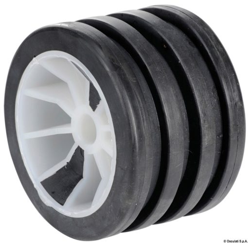 Central roller, black 220 mm - Artnr: 02.004.00 4