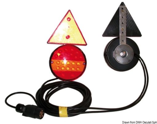 LED light kit magnetic mounting + triangles - Artnr: 02.023.19 3