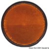 Adhesive orange catadioptric light 60 mm - Artnr: 02.023.32 2