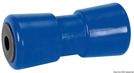 Central roller, blue 200 mm Ø hole 17 mm - Artnr: 02.029.20 10
