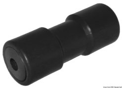 Central roller, black 286 mm Ø hole 21 mm - Artnr: 02.029.03 25