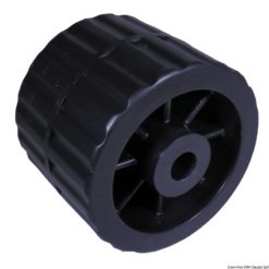 Side roller, black 75 mm Ø hole 17 mm - Artnr: 02.029.05 14