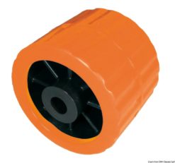 Side roller, black 75 mm Ø hole 17 mm - Artnr: 02.029.05 15