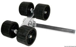 Swinging roller 2-roller raised 40 mm - Artnr: 02.031.37 14