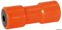Central roller, orange 185 mm Ø hole 21 mm - Artnr: 02.029.43 15