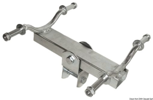 Side roller bracket, raised 40 mm - Artnr: 02.029.33 4