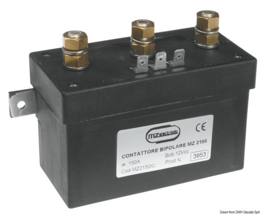 Inverter for bipolar motors 130 A - 12 V - Artnr: 02.316.02 4