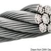 Wire rope AISI 316 133-wire 5 mm - Artnr: 03.172.50 2