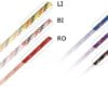 Marlow Excel Racing braid, lime 3 mm - Artnr: 06.429.03LI 1