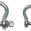 Galvanized steel bow shackle 10 mm - Artnr: 08.329.10 2