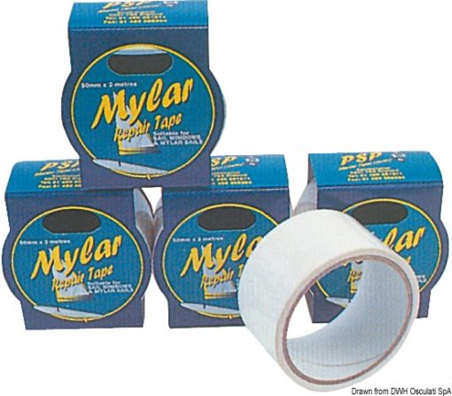 Mylar transparent tape f. repairs 150 mm x 3 m - Artnr: 10.388.00 4