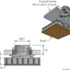 Metal Range male self-tapping clip - Artnr: 10.467.02 2