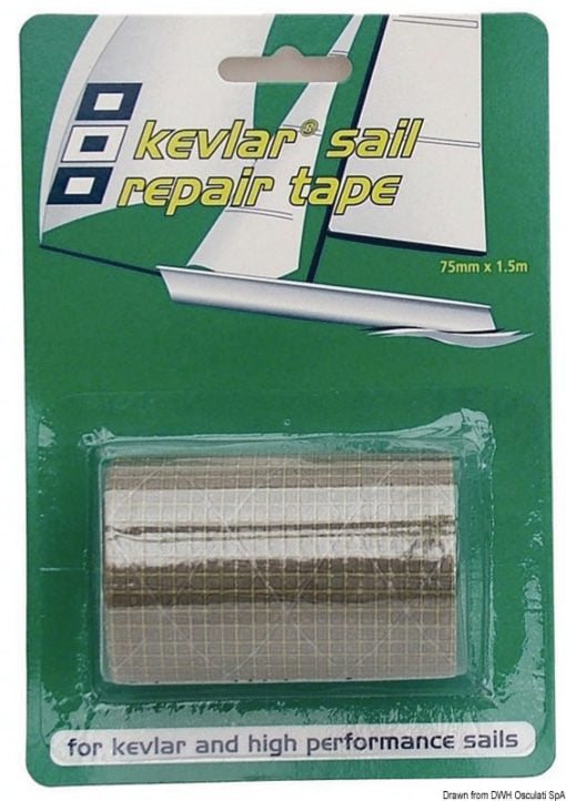 Kevlar self-adhesive tape 75 mm x 1.5 m - Artnr: 10.487.00 3