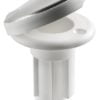 Spare base for poles - Recess-fit on flat surface - White - Artnr: 11.000.23 2