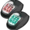 Evoled navigation lights black ABS left + right - Artnr: 11.039.02 2