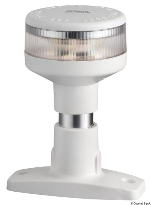 Evoled 360° mooring light white plastic body Blister 1 pcs. - Artnr: 11.039.16 3