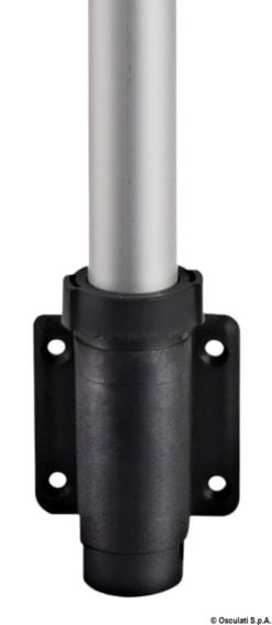 Classic aluminium pole 100 cm 360° black light - Artnr: 11.120.00 6