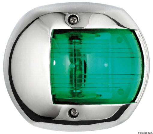 Compact 12 AISI 316/112.5° green navigation light - Artnr: 11.406.02 3