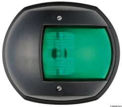 Maxi 20 black 24 V/112.5° green navigation light - Artnr: 11.411.22 18