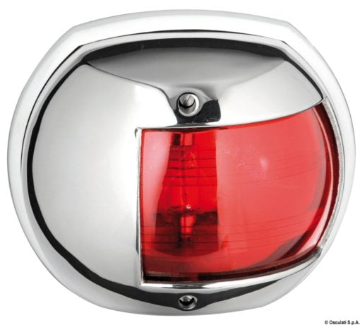 Maxi 20 AISI 316 112.5° red 12V navigation light - Artnr: 11.411.71 3