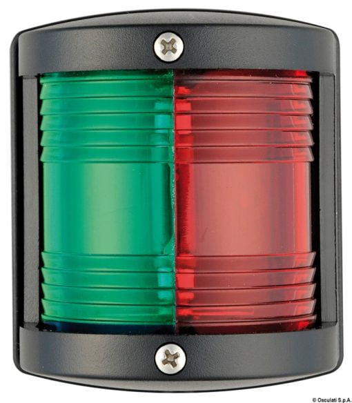 Utility 77 black/112.5° red navigation light - Artnr: 11.415.01 10
