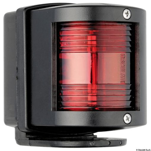 Utility 77 black rear base/red navigation light - Artnr: 11.416.01 3