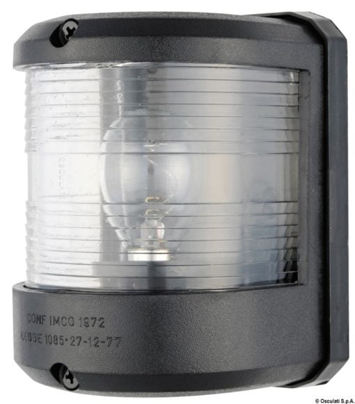 Utility 78 black 12 V/stern white navigation light - Artnr: 11.417.04 11
