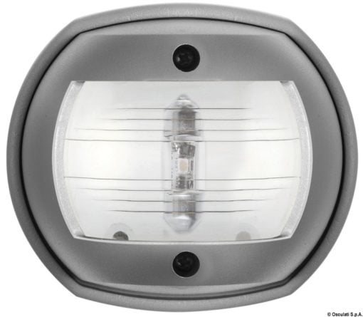 Compact LED navigation light, right RAL 7042 - Artnr: 11.448.62 4