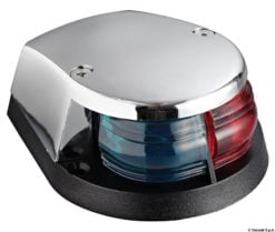 Red/green bow navigation light white cap - Artnr: 11.500.02 5