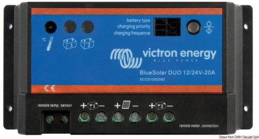 Victron Blue Duo 20 solar charge controller - Artnr: 12.033.04 3