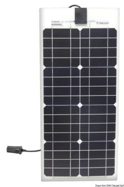 Enecom solar panel SunPower 120 Wp 1230x546 mm - Artnr: 12.034.08 17