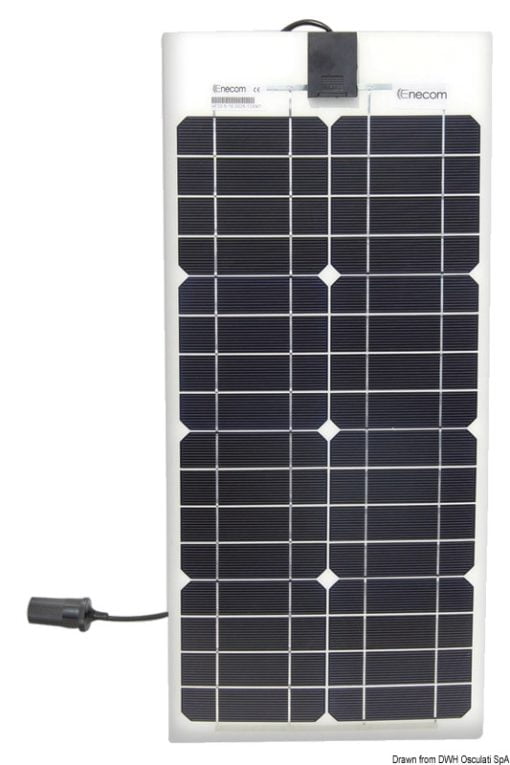 Enecom solar panel 20 Wp 620x 272 mm - Artnr: 12.034.01 3