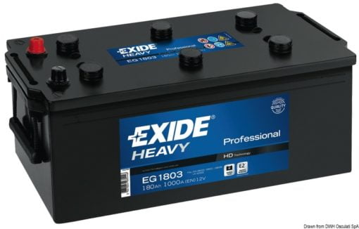 Exide Professional battery 120 Ah - Artnr: 12.408.01 3