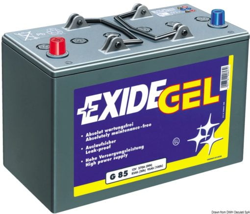 Exide Gel battery 200 Ah - Artnr: 12.413.20 3