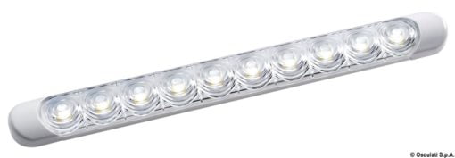 Free-standing LED light fixture white310x40x11.5mm - Artnr: 13.192.10 6