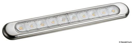 Free-standing LED light fixture white310x40x11.5mm - Artnr: 13.192.10 5