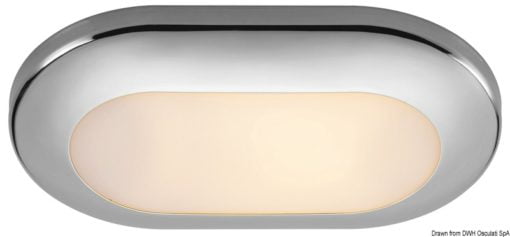 Phad oval spotlight mirror polished - Artnr: 13.430.01 5