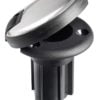 Spare base for poles - Recess-fit on flat surface - Black - Artnr: 11.000.22 2