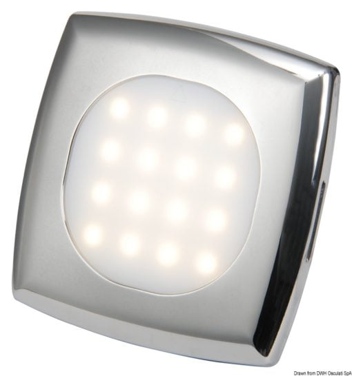 Square LED spotlight - Artnr: 13.443.41 3