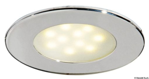 Atria LED spotlight polished SS w/switch - Artnr: 13.447.02 6