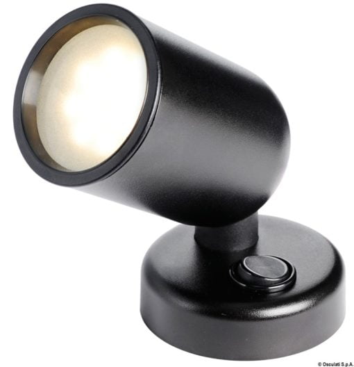 Articulated LED spotlight ABS black - Artnr: 13.517.00 3