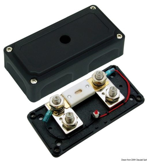 ANL fuse holder, dual terminal box - Artnr: 14.100.39 3