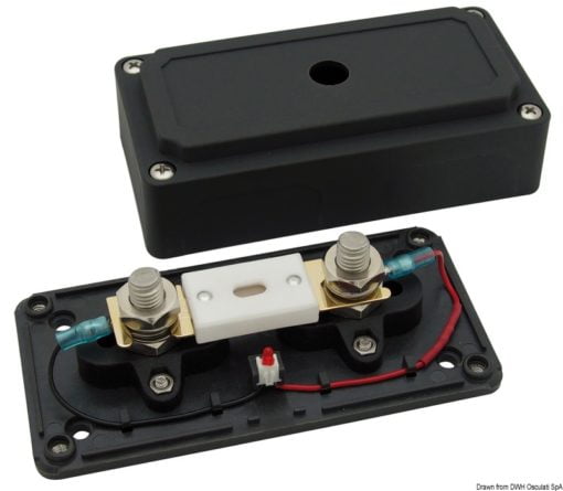 ANL fuse holder, dual terminal box - Artnr: 14.100.39 4