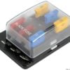 Fuse holder box with warning lights 6 housings - Artnr: 14.102.71 2