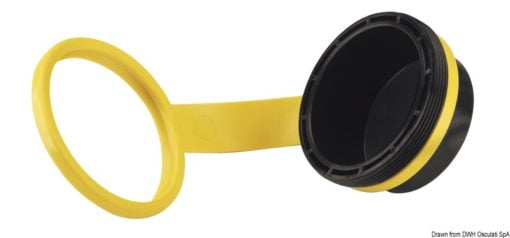 Yellow cap for 30A power plug - Artnr: 14.103.00 15