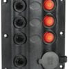 Wave electric control panel 3 + lighter plug - Artnr: 14.104.04 1